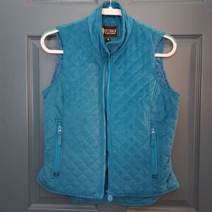 Blue Quilted Women's Vest